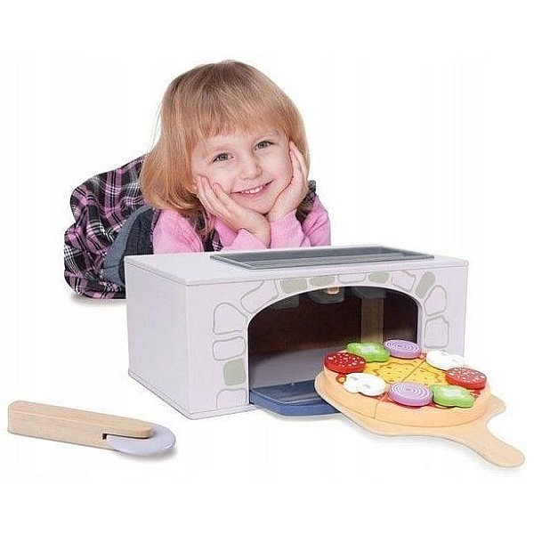 TOY WOODEN PIZZA KIT 4333