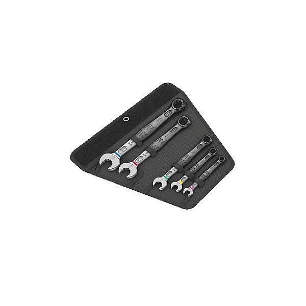 COMBINATION WRENCH SET WERA 5 PCS 8-19MM