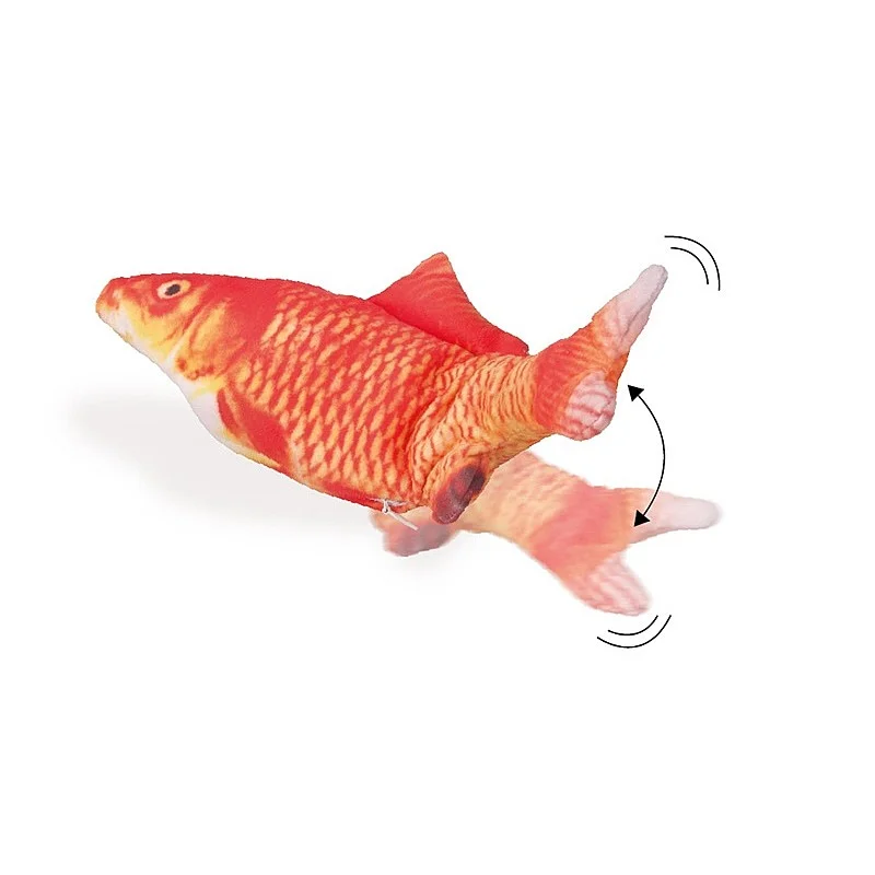 Elektriskā rotaļlieta Flamingo MOVING FISH. oranža Elektriskā rotaļlieta Flamingo MOVING FISH. oranža