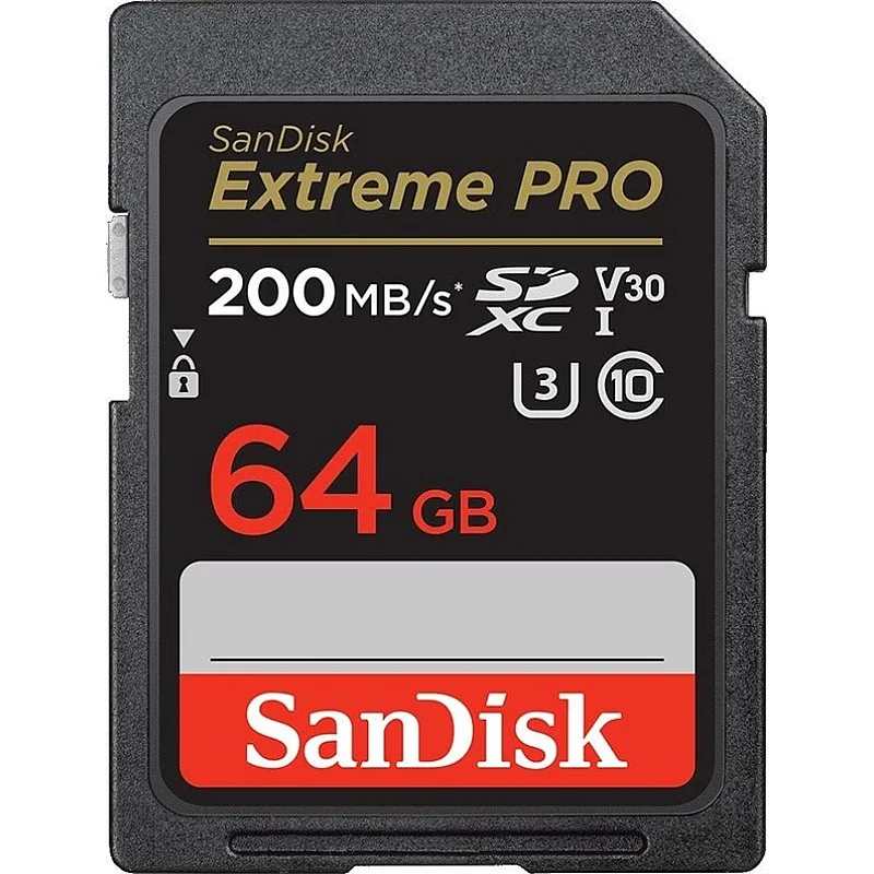 Atmiņas karte SanDisk Extreme Pro. 64 GB