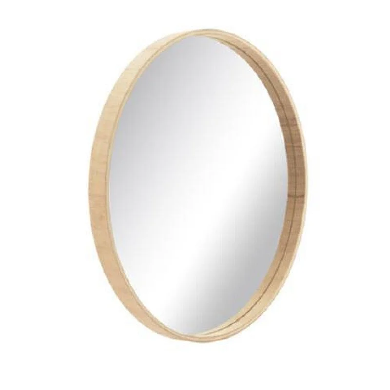 SPOGULIS AR RĀMI PIEK. APAĻŠ D70 CM KOKA