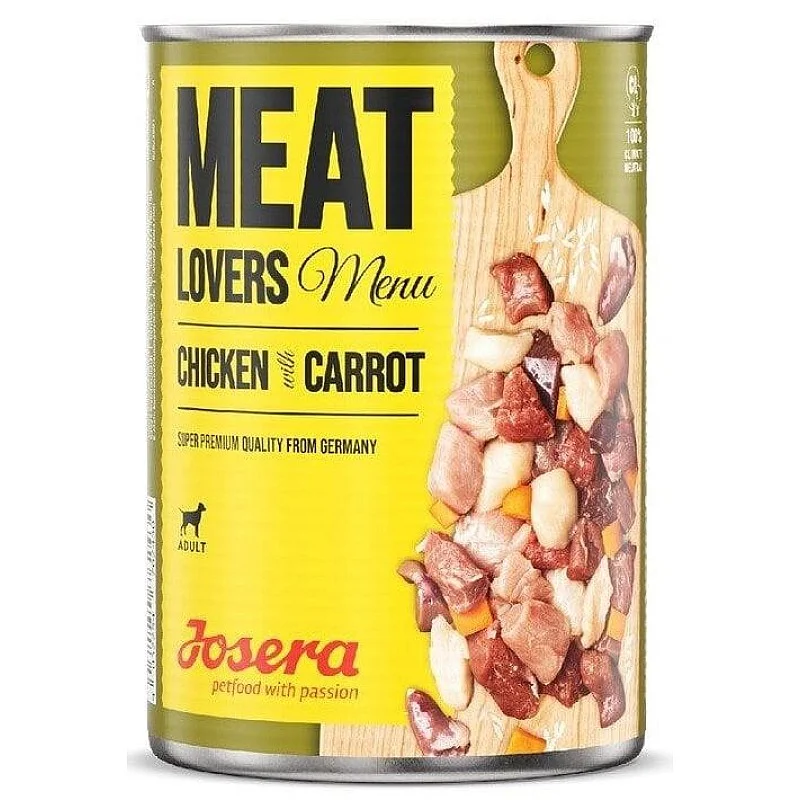 JOSERA MEATLOVERS CHICKEN/CARROT 400G