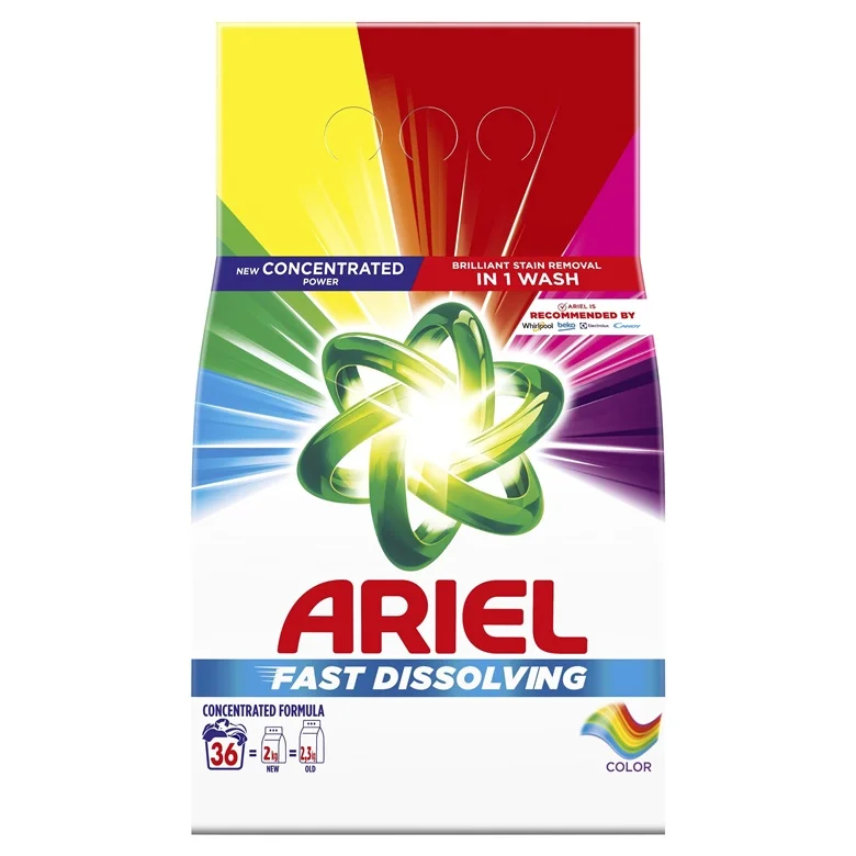 Veļas pulveris Ariel color 36washes. 1.98 kg Veļas pulveris Ariel color 36washes. 1.98 kg