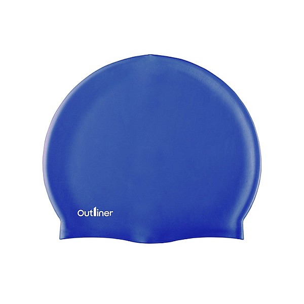 SWIMMING CAP BLUE OUTLINER FSSWM-005