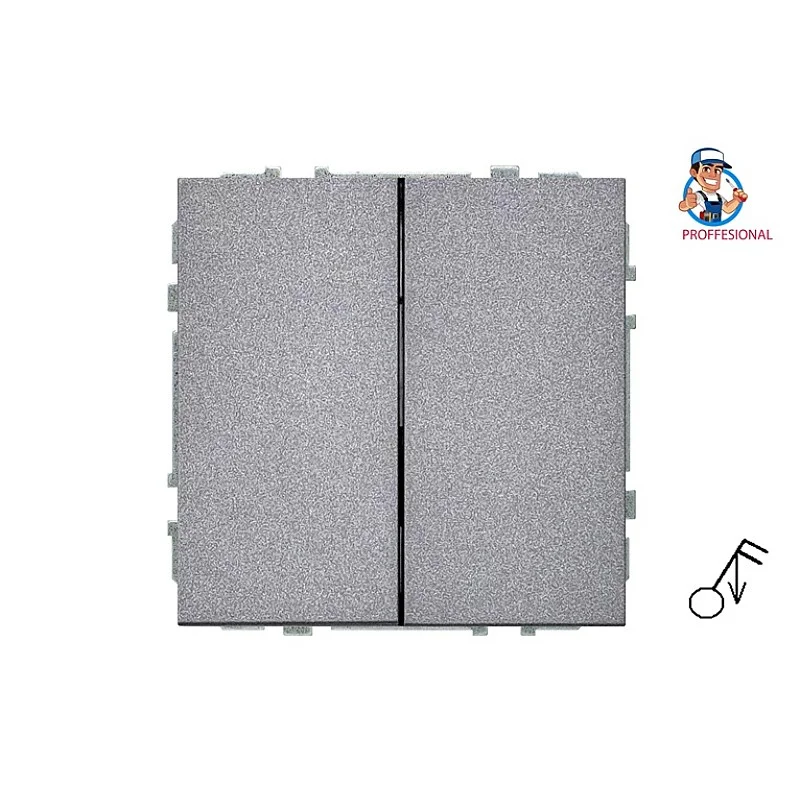 Impulsinis jungiklis LIREGUS MODERN. 2kl.. mat.juodos sp.