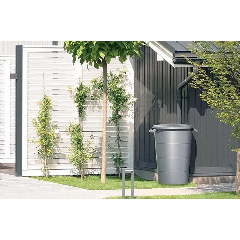 Lauko šiukšliadėžė Prosperplast IDSM80U-S411. juoda. 80 l