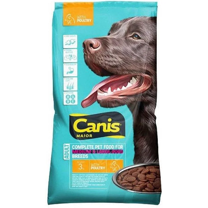 Sausā suņu barība Canis. vistas gaļa. 3 kg Sausā suņu barība Canis. vistas gaļa. 3 kg