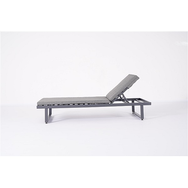 SUN LOUNGER DOMOLETTI GREY 195X63X26