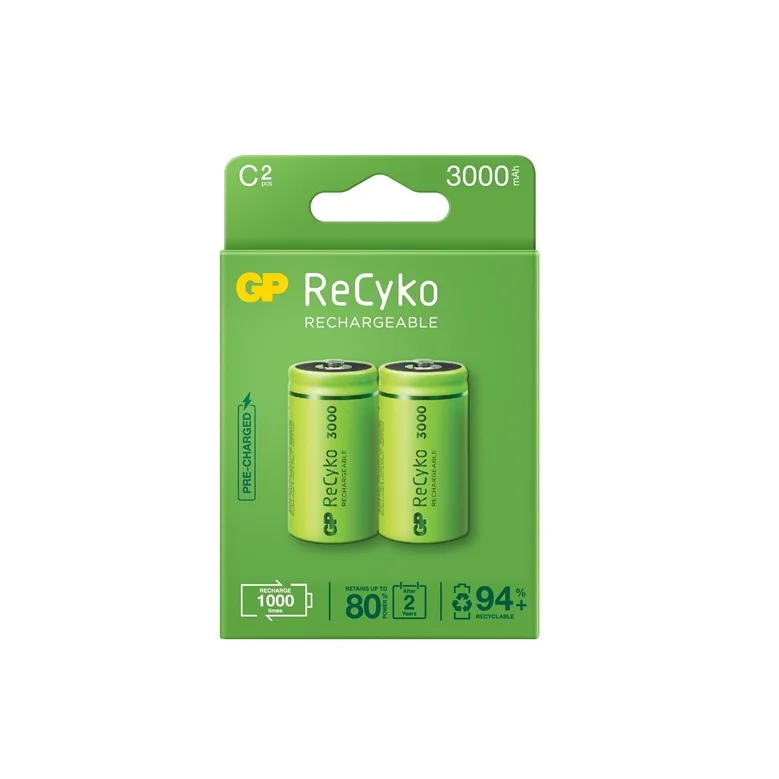 ACCU RECYKO C 3000MAH 2PCE