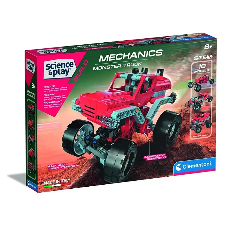Konstruktorius Clementoni Monster Truck 75038BL. plastikas