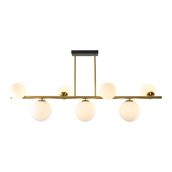 PENDANT LIGHT RAILE H52CM 7XG9 GOLD