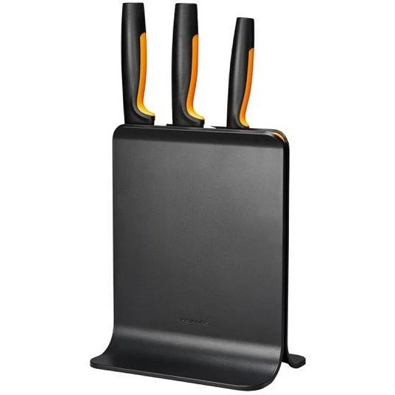 FISKARS FF KNIFE BLOCK PLASTIC 3 KNIVES