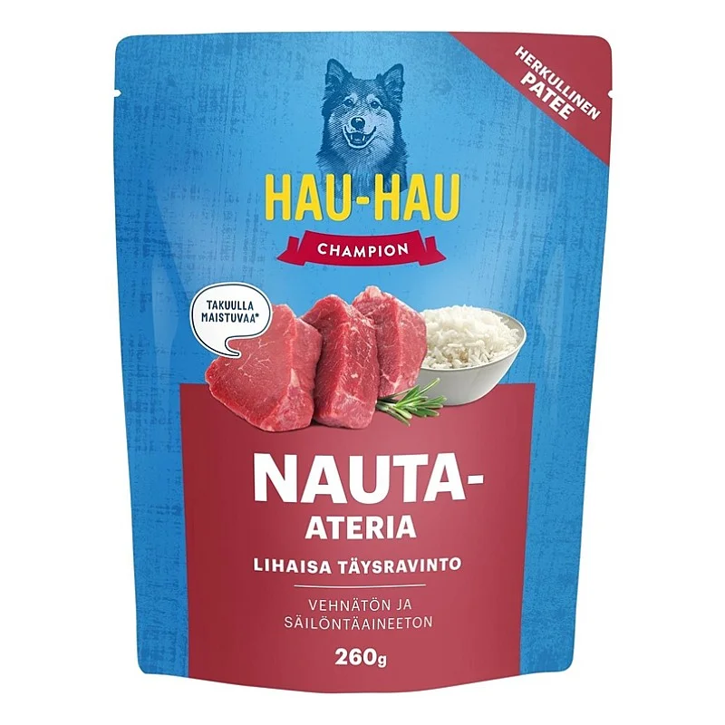 HAU-HAU BEEF MEAL FOR DOGS 260G