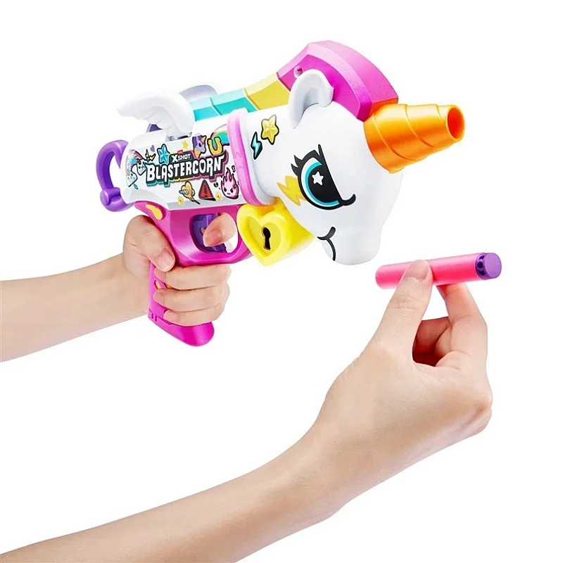 Rotaļu ierocis ar lodēm XSHOT Blastercorn 36729 Rotaļu ierocis ar lodēm XSHOT Blastercorn 36729