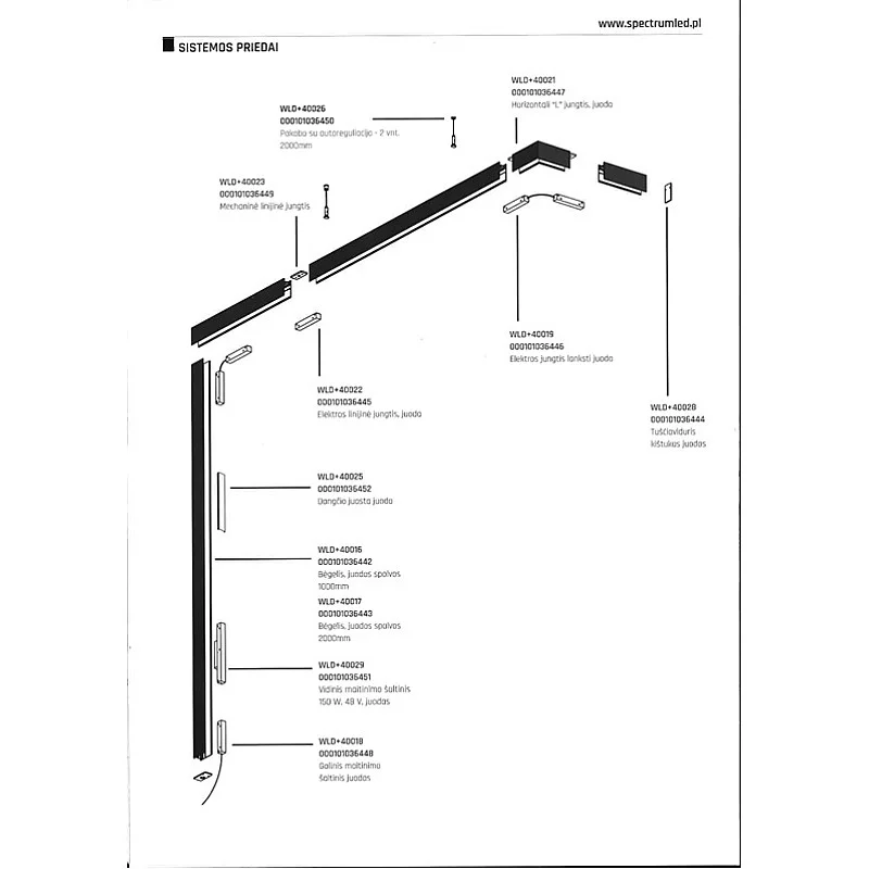 SHIFT ELECTRIC LINE CONNECTOR WLD+40022