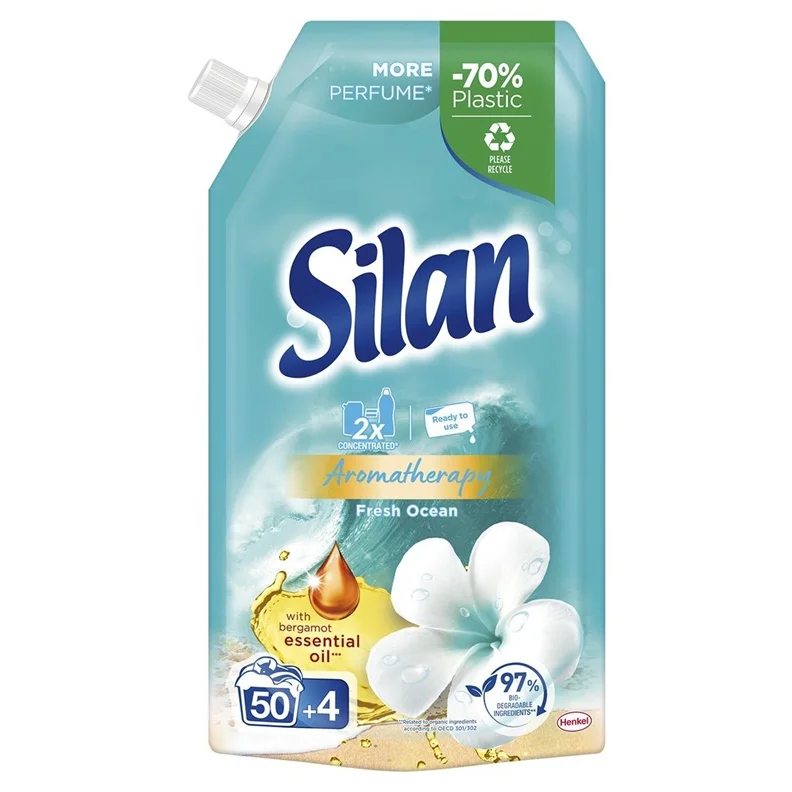 Veļas mīkstinātājs Silan Fresh Ocean. šķidrums. 0.594 l Veļas mīkstinātājs Silan Fresh Ocean. šķidrums. 0.594 l