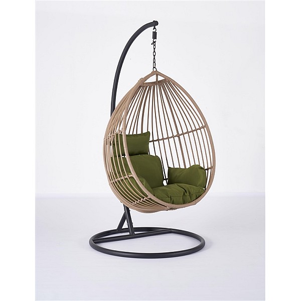 HANGING CHAIR DARK BROWN