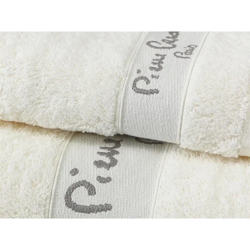 TOWEL SETX3 PIER CARD 103 MILK 450GSM