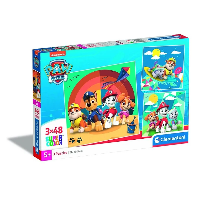 PUZZLE 3X48PCS PAW PATROL 2023 25291