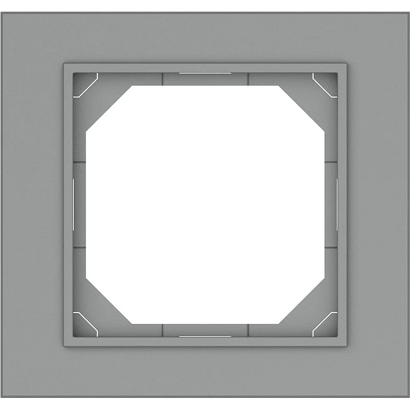 Vienvietis rėmelis VILMA QR1000. pilkos spalvos