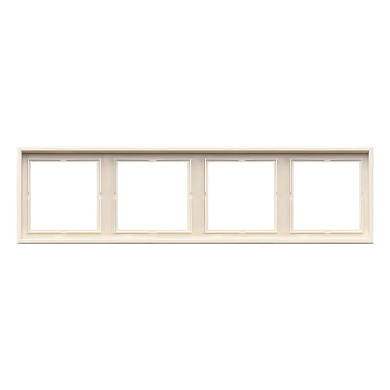 Keturvietis rėmelis LIREGUS MODERN. matinės smėlio spalvos