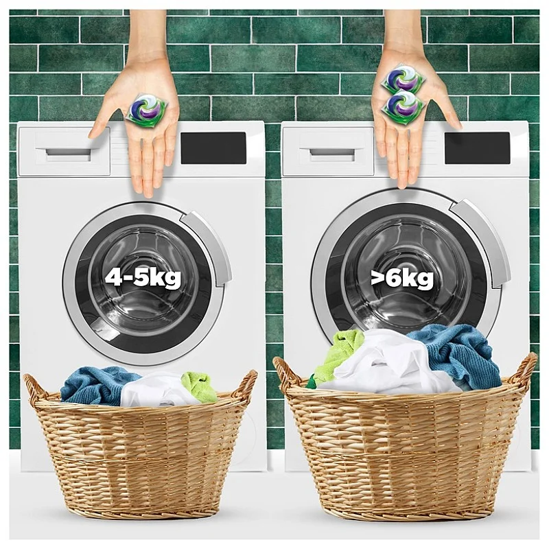 CAPS WASHING ARIEL AMETHYST FLOWER 52PCS