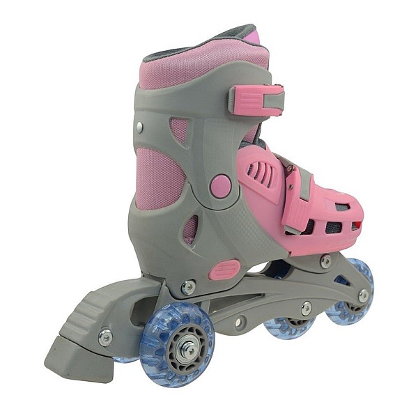 INLINE SKATE TRISKATE SIZEXS 27-30 PINK