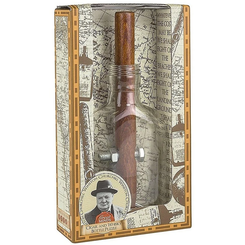 Galda spēle Brain Games Churchill's Whisky Bottle