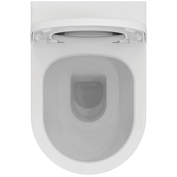 TOILET HUNG ELISSE T569201 WITH COV WHT