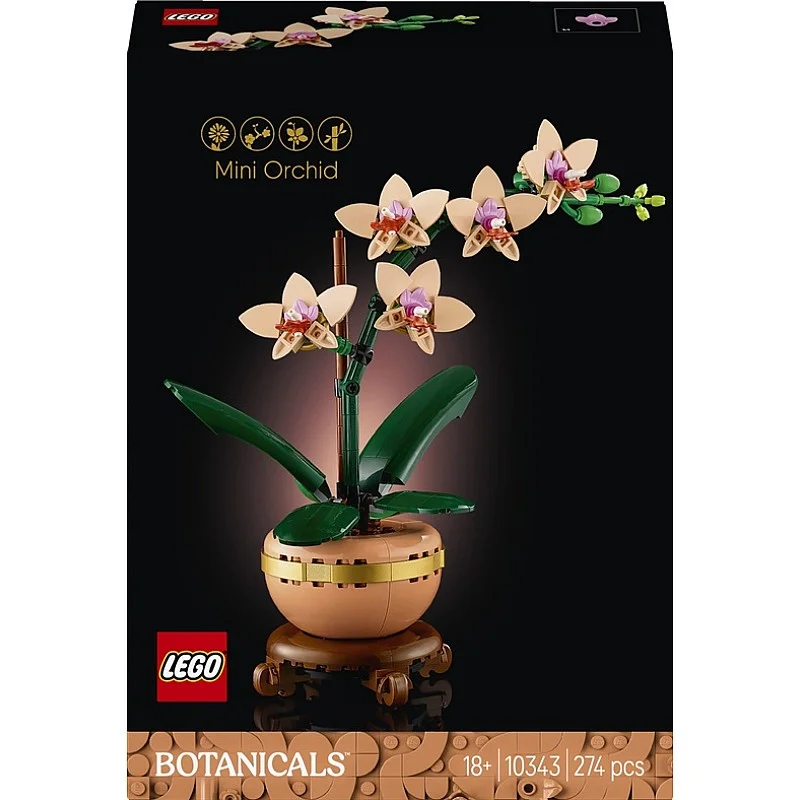 LEGO® Botanical Collection Mini orchidėja 10343. 274 vnt.