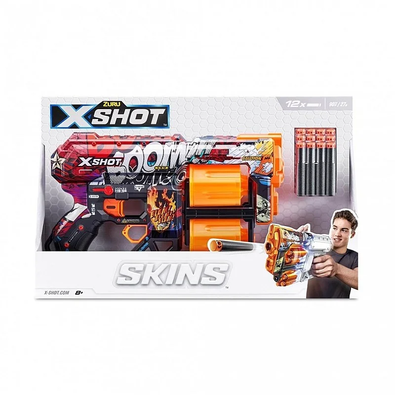 Rotaļu ierocis ar lodēm XSHOT SKINS DREAD 4050401-0516 Rotaļu ierocis ar lodēm XSHOT SKINS DREAD 4050401-0516