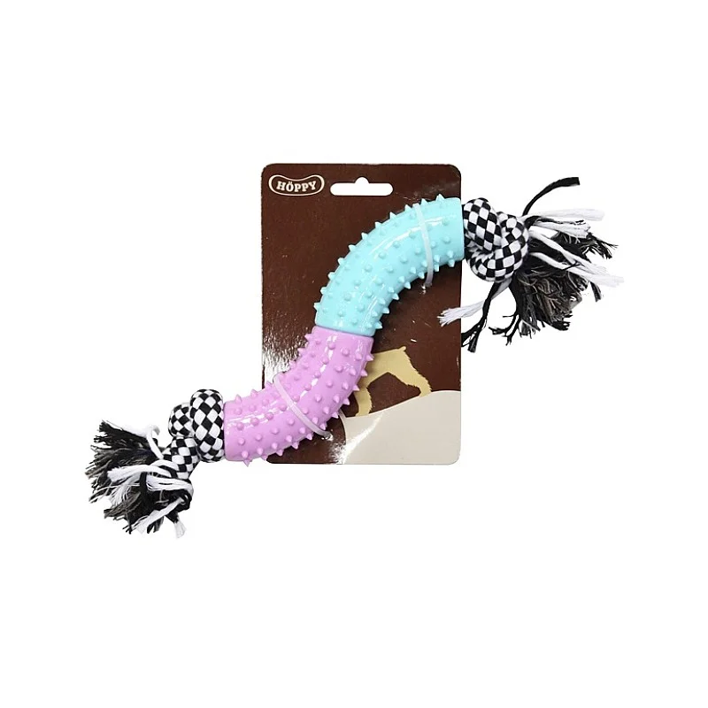 Rotaļlieta sunim Hoppy. 29 cm. daudzkrāsains