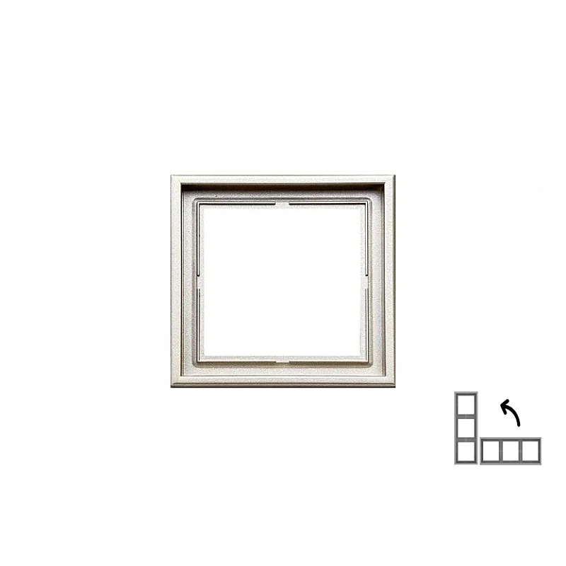 Vienvietis rėmelis LIREGUS MODERN. šampano spalvos Vienvietis rėmelis LIREGUS MODERN. šampano spalvos