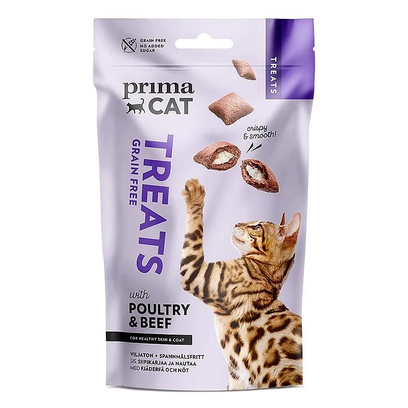 PRIMACAT TREATS CRUNCHY SKIN_COAT 40 G