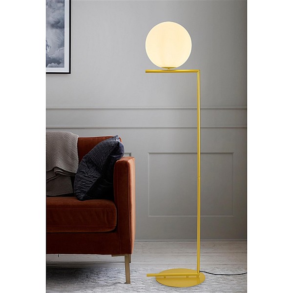 FLOOR LIGHT RAILE E27 GOLD