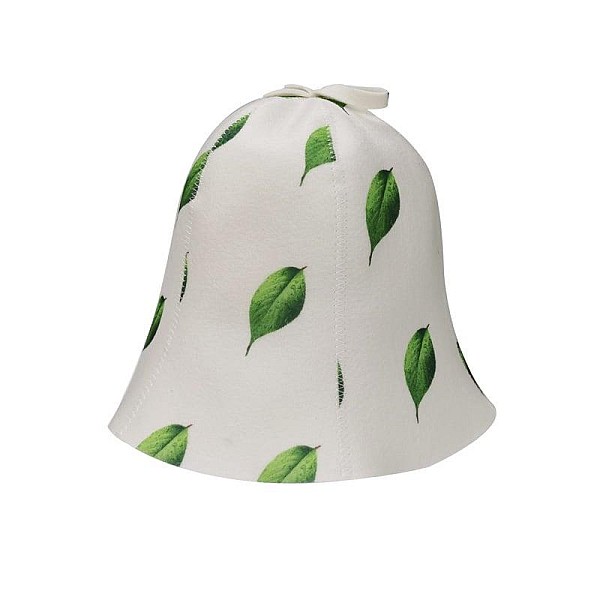 SAUNA HAT WITH LEAVES FLAMMIFERA