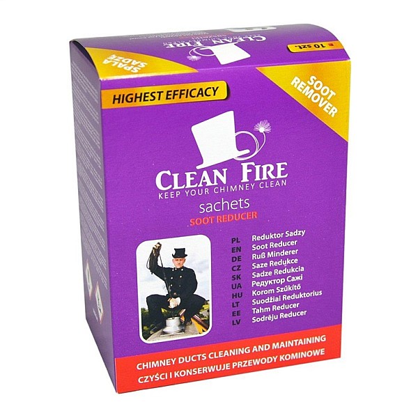 CLEAN FIRE SACHETS FF 10PCS