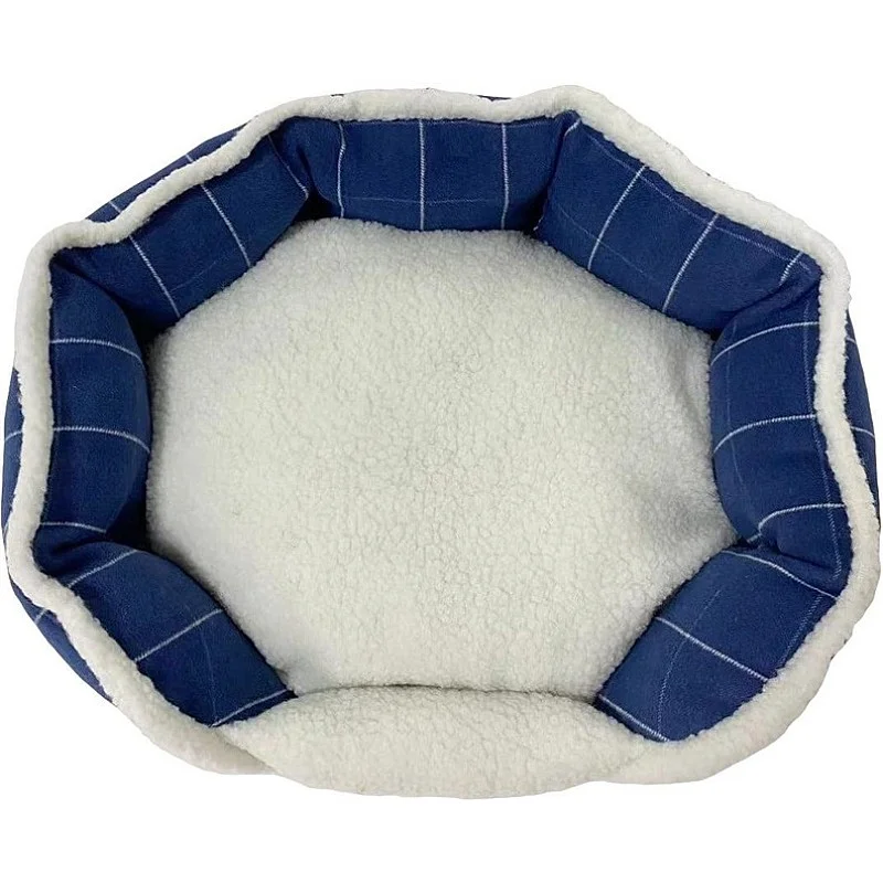 PET BED BLUE 217299 86X76X17.5CM