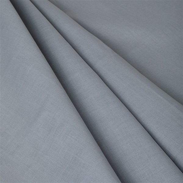 FLAT SHEET COTTON 180X220 CM GREY