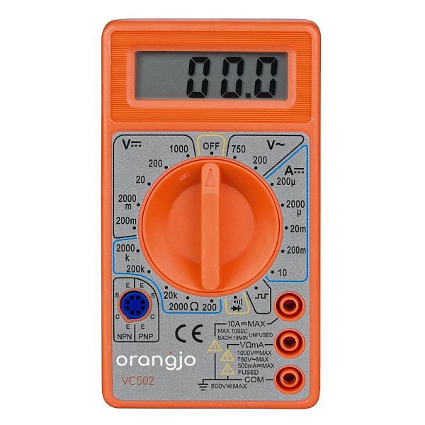 Multitesters Orangjo VC502