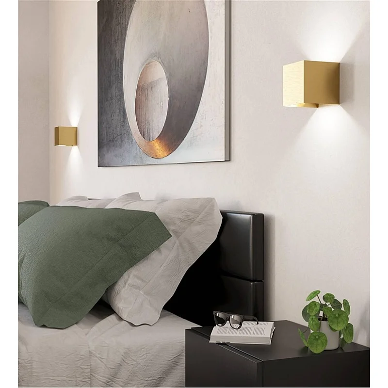 WALL LAMP EGLO VALMONTONE LED 2X3W GOLD WALL LAMP EGLO VALMONTONE LED 2X3W GOLD