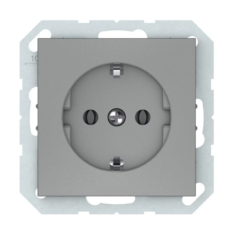 Kištukinis lizdas VILMA QR1000. pilkos spalvos Kištukinis lizdas VILMA QR1000. pilkos spalvos