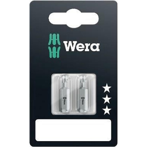 SCREWDRIVER BITS WERA 2 PCS T30X25MM.