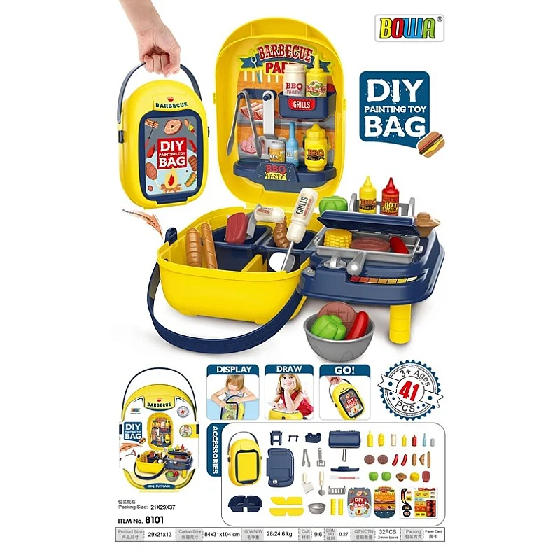 FOOD SET(STORAGE BOX)-41PCS 29X21X13