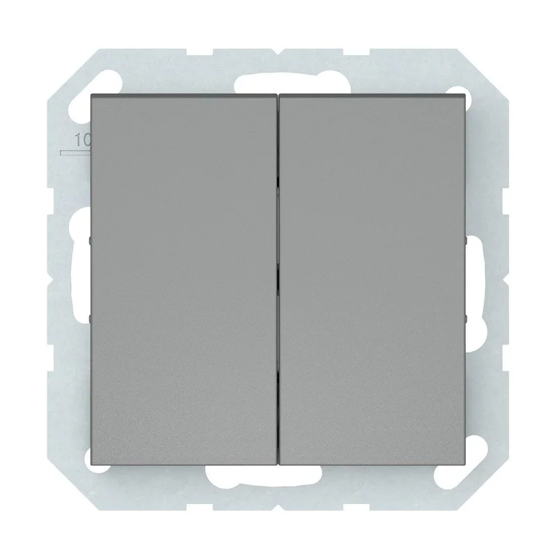 SWITCH 2GANG GREY P510-020-02 QR1000 SWITCH 2GANG GREY P510-020-02 QR1000