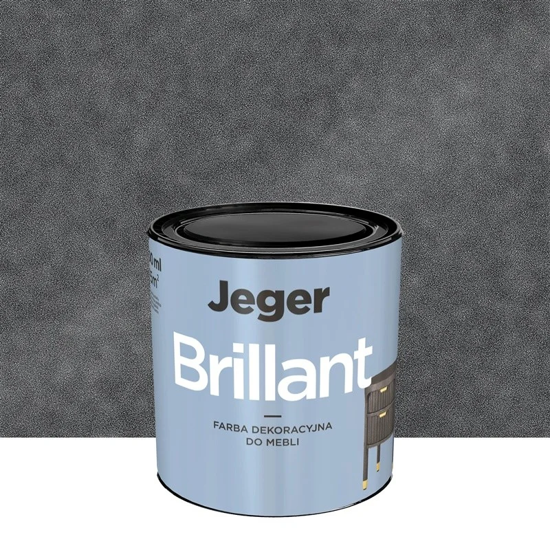 PAINT FURNITURE BRILLANT LEAD 0.5L