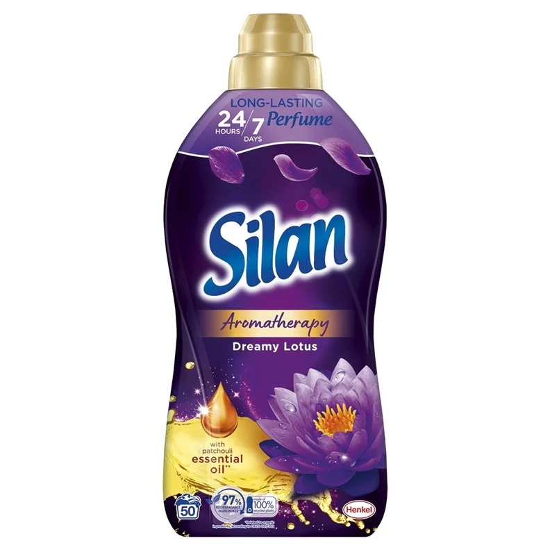 Veļas mīkstinātājs Silan Dreamy Lotus. šķidrums. 1.1 l Veļas mīkstinātājs Silan Dreamy Lotus. šķidrums. 1.1 l