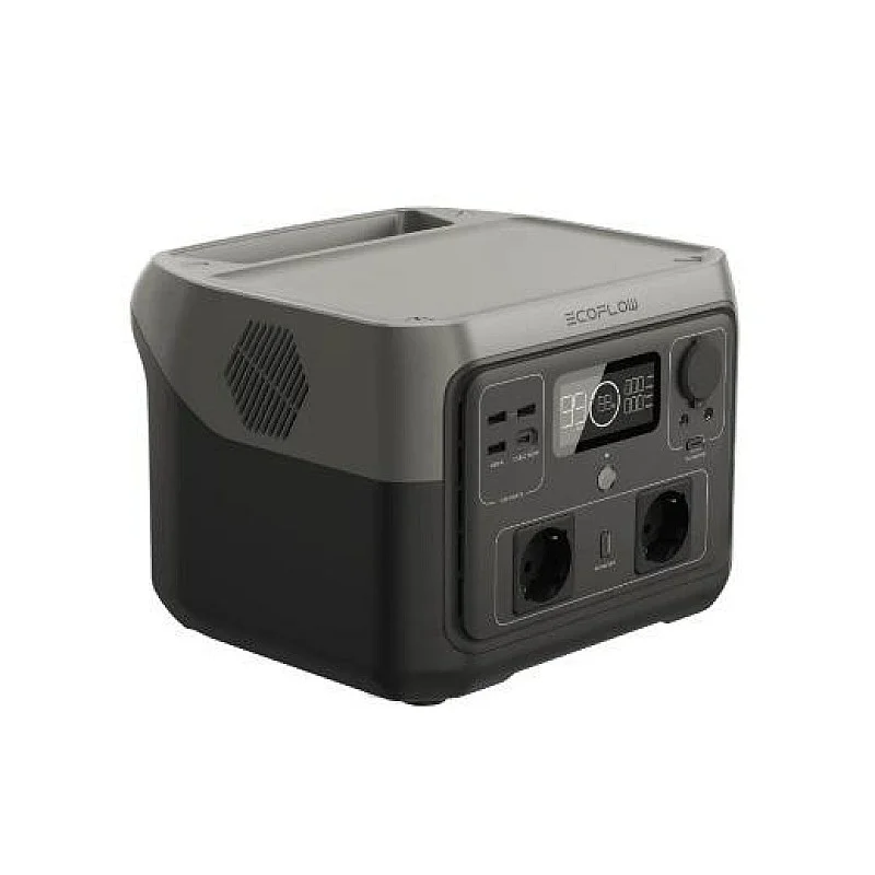 Lādētājs-akumulators EcoFlow RIVER 2 Max pilka Lādētājs-akumulators EcoFlow RIVER 2 Max pilka