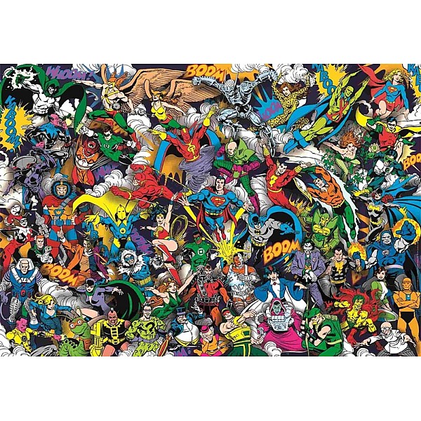 PUZZLE CLEMENTONI 1000 DC COMICS 39863