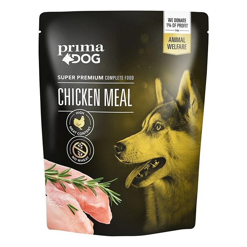 WET DOG FOOD CHICKEN MEAL 260 G. POUCH